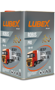 Масло моторное LUBEX ROBUS PRO 15W-40, 20л L019-0773-0018