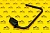 Кронштейн зеркала (правая сторона) JCB (OEM) 123/04968