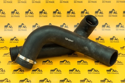 Патрубок гидравлический КПП JCB (Original) 128/C2447 (1)