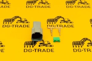 Разъем штырьевой 2-х контактный DEUTSCH JCB (Original) 7212/0002